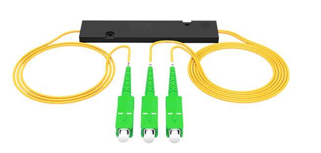 Optische Ftb-invoegkaart Type Splitter Sc APC Upc Single-Mode Glasvezel 1X2 Coupler 2