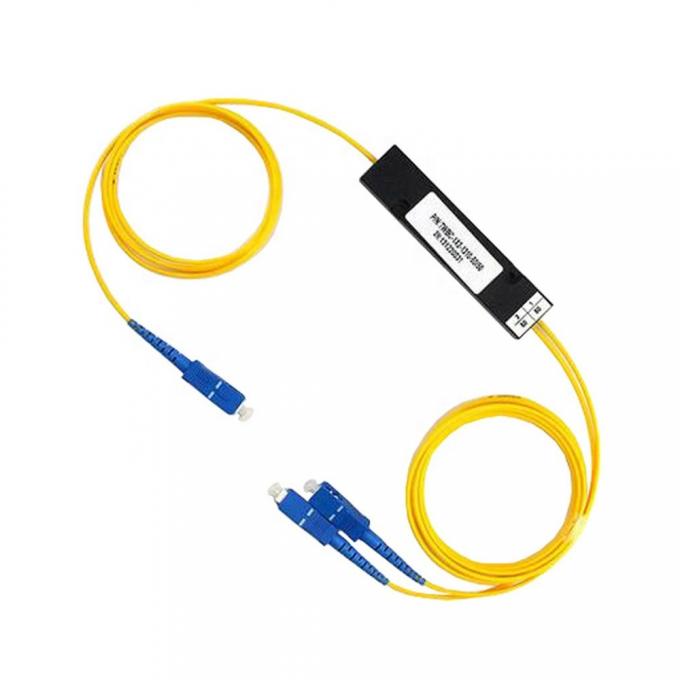 Optische Ftb-invoegkaart Type Splitter Sc APC Upc Single-Mode Glasvezel 1X2 Coupler 1