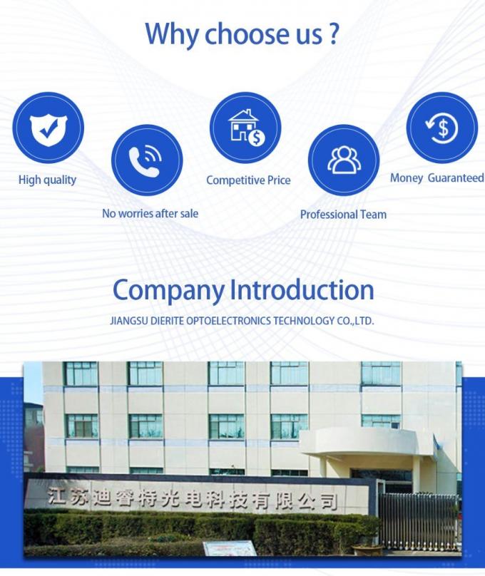 FTTH 카세트 타입 Ftb 광섬유 분할기 Sc APC Upc 싱글모드 섬유 5