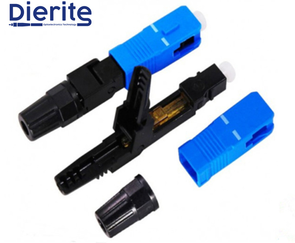 Single-mode Sc Upc Fast Connector 0,9 mm 2,0 mm 3,0 mm Field Assembly Connector 1