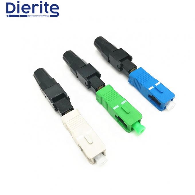 FTTH glasvezel snelle connector Sc APC Single-mode veld assemblage connector 2