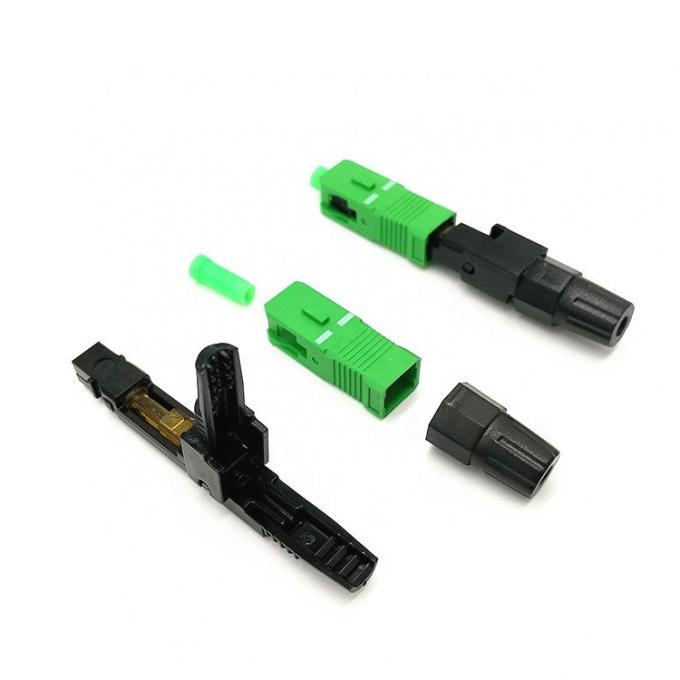 Single Mode Multimode Glasvezel Connector FTTH Sc Upc Fast Connector 0