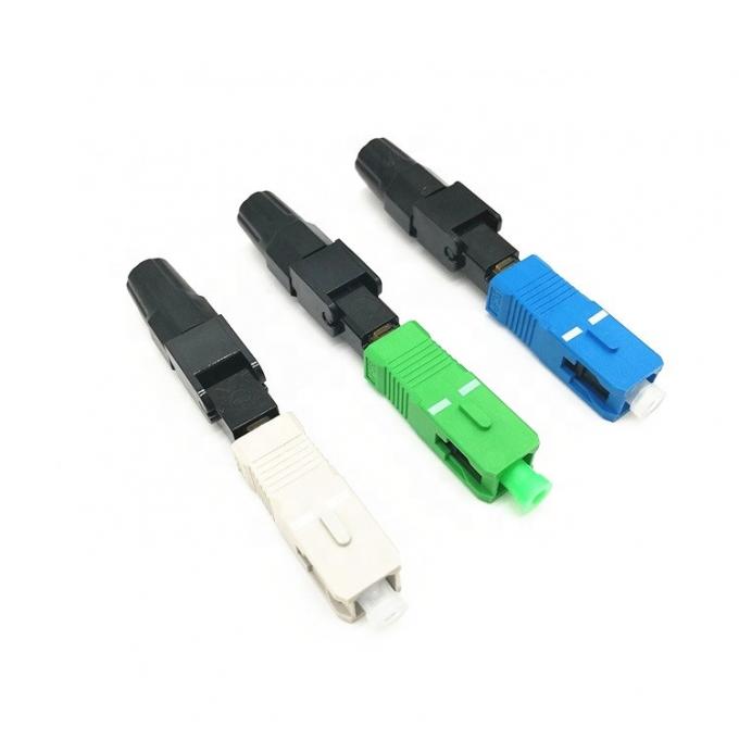 Single Mode Multimode Glasvezel Connector FTTH Sc Upc Fast Connector 1