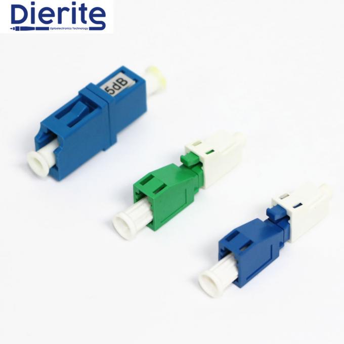 LC/APC Sc/Upc Singlemode Multimode Fiber Attenuator 1-25dB Optional For Access Network 2