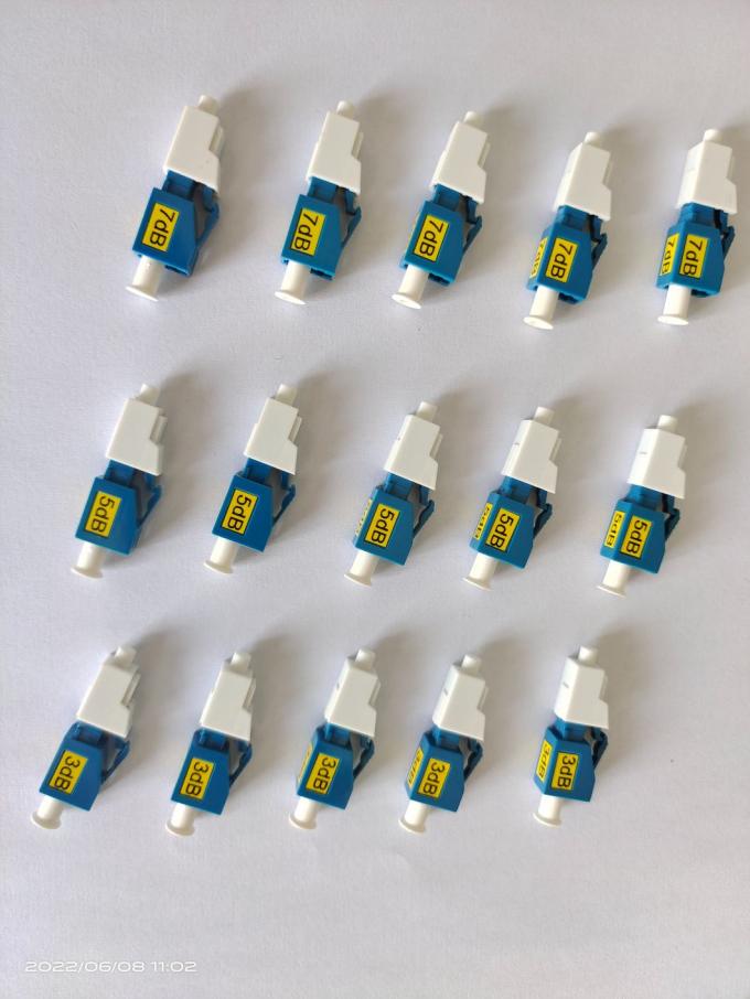 High Return Loss Optical Fixed Attenuator 3 5 7DB M-F LC-UPC Attenuator 1