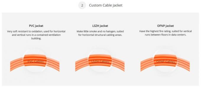 Außen Multimode Om1 Om2 Faser Jumper Kabel Simplex Sc LC Stecker Optisches Patch Kabel 3