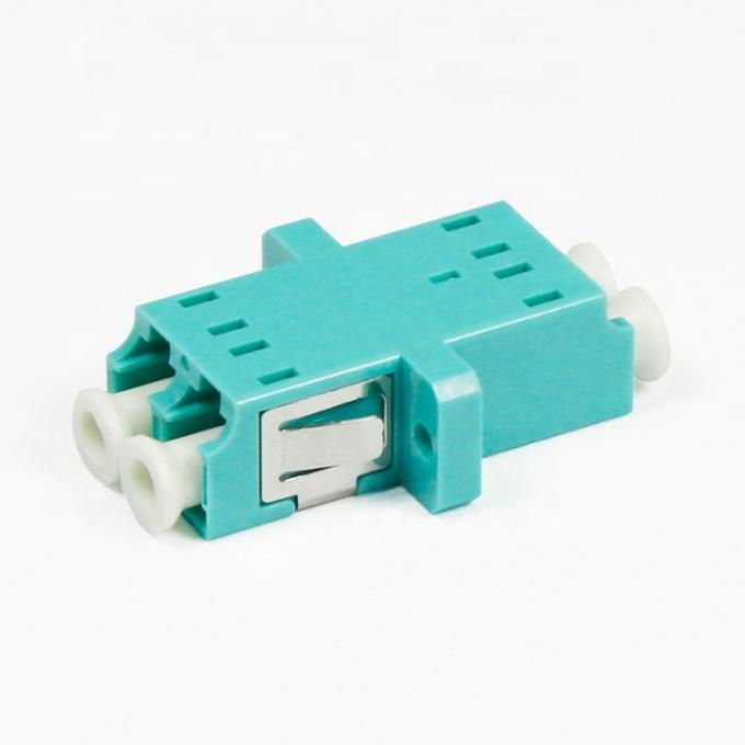 LC Upc To LC Upc Duplex Om3 adapter Plastic Standard Or Hybrid Fiber Optic Connector Adapter 1
