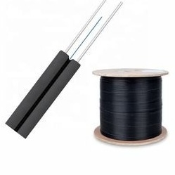 1 Core Fiber Optic Drop Wire FTTH Indoor Butterfly Cable