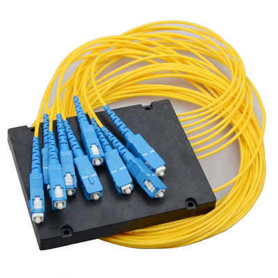 Mini Fiber Optic Splitter Cassette Type PLC Splitter Insertion Connector