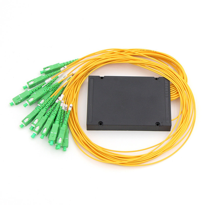 FTTH FTTB ABS Box Splitter Module Inserted Type PLC Splitter 1X2 1X4 1X8 1X16 Mini Sc-Upc/APC