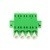 Quad Single Mode Fiber Optic Adapter LC APC To LC APC Fiber Flange Sc Connector