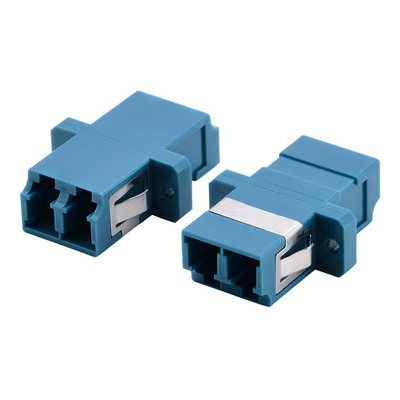 LC Upc To LC Upc Duplex Single Mode Fiber Adapter For FTTH Communication