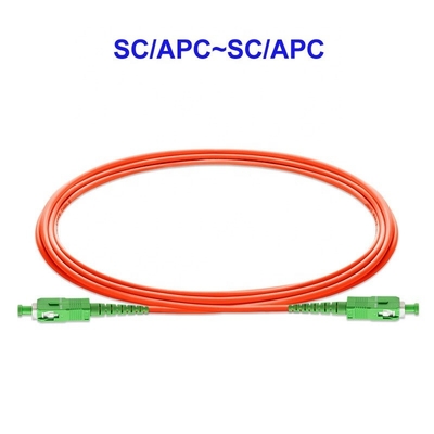 Multimode Om1 Om2 Fiber Jumper Cable Simplex Sc LC Connector Optical Patch Cord