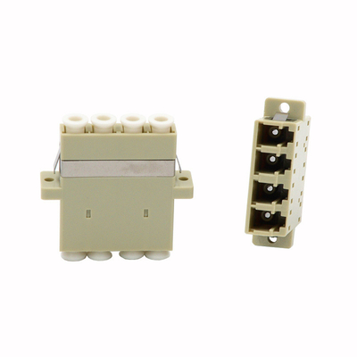 FTTH Optical Fiber LC Upc Adapter Multimode Quad Om1 Om2 Quad Coupler