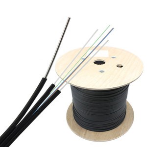 FTTH Drop Fiber Optic Cable 2 Core Outdoor Fiber Optic Cable
