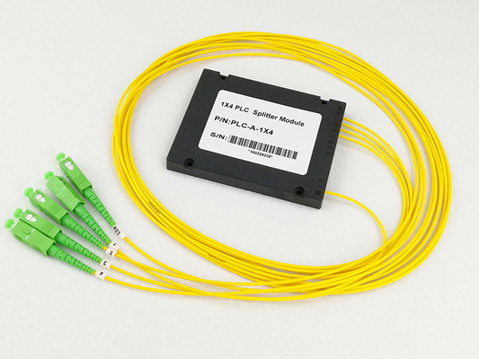FTTH FTTB ABS Box Splitter Module Inserted Type PLC Splitter 1X2 1X4 1X8 1X16 Mini Sc-Upc/APC
