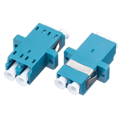 LC Upc To LC Upc Duplex Single Mode Fiber Adapter For FTTH Communication