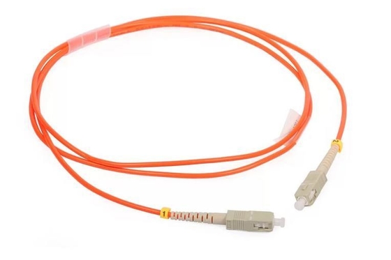 Multimode Om1 Om2 Fiber Jumper Cable Simplex Sc LC Connector Optical Patch Cord