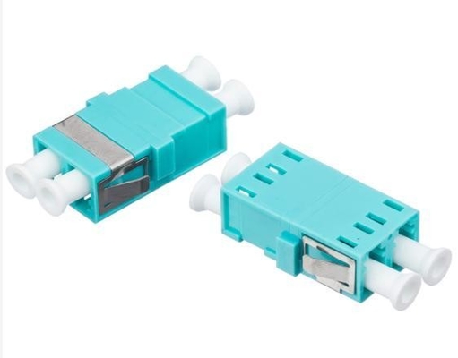 LC Upc To LC Upc Duplex Om3 adapter Plastic Standard Or Hybrid Fiber Optic Connector Adapter